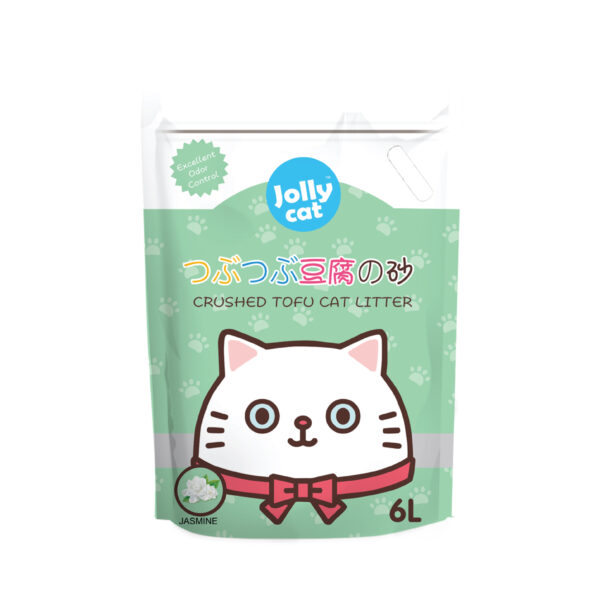 Jollycat Crushed Tofu Cat Litter 6L - Image 5