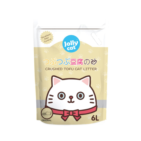 Jollycat Crushed Tofu Cat Litter 6L - Image 4