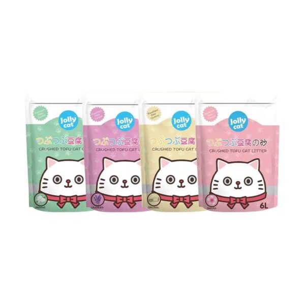Jollycat Crushed Tofu Cat Litter 6L